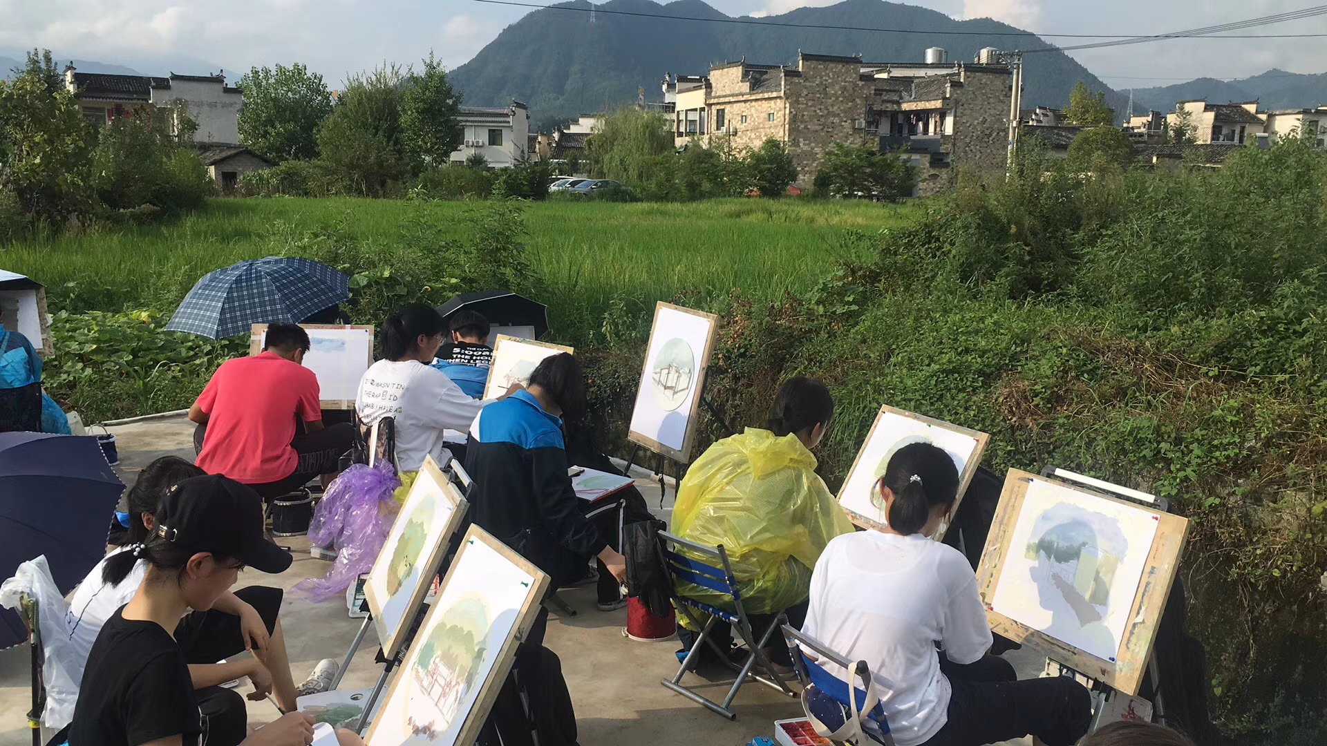 鳳凰古城寫生之旅~