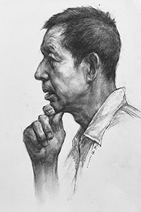 素描頭像