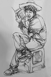 單人速寫