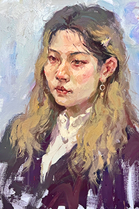 色彩頭像