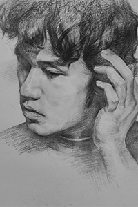 素描頭像